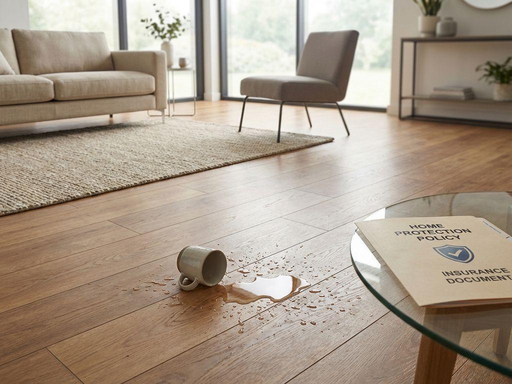 Is laminaatvloer gedekt door een woonverzekering?